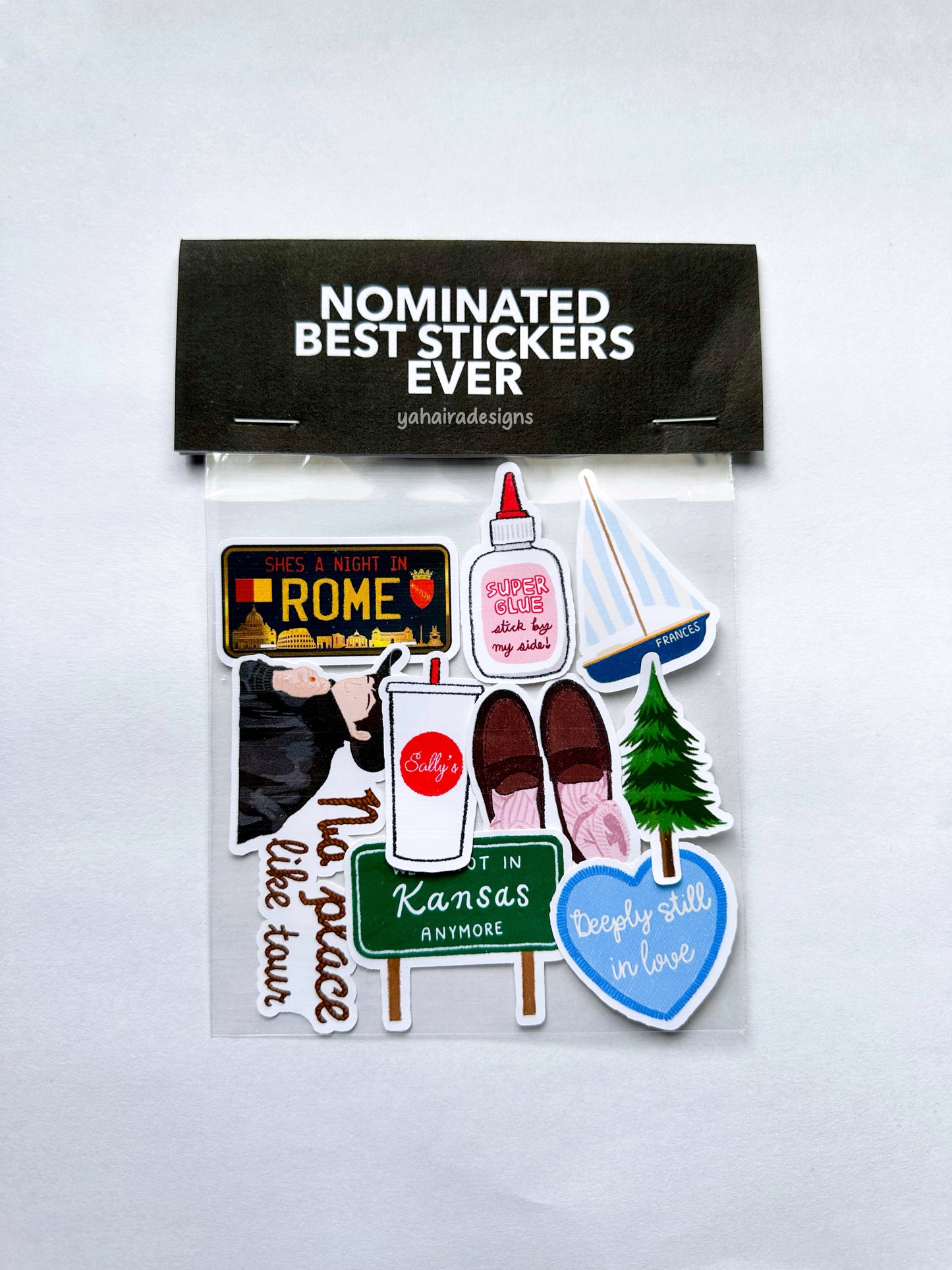 Role Model Kansas Anymore sticker set