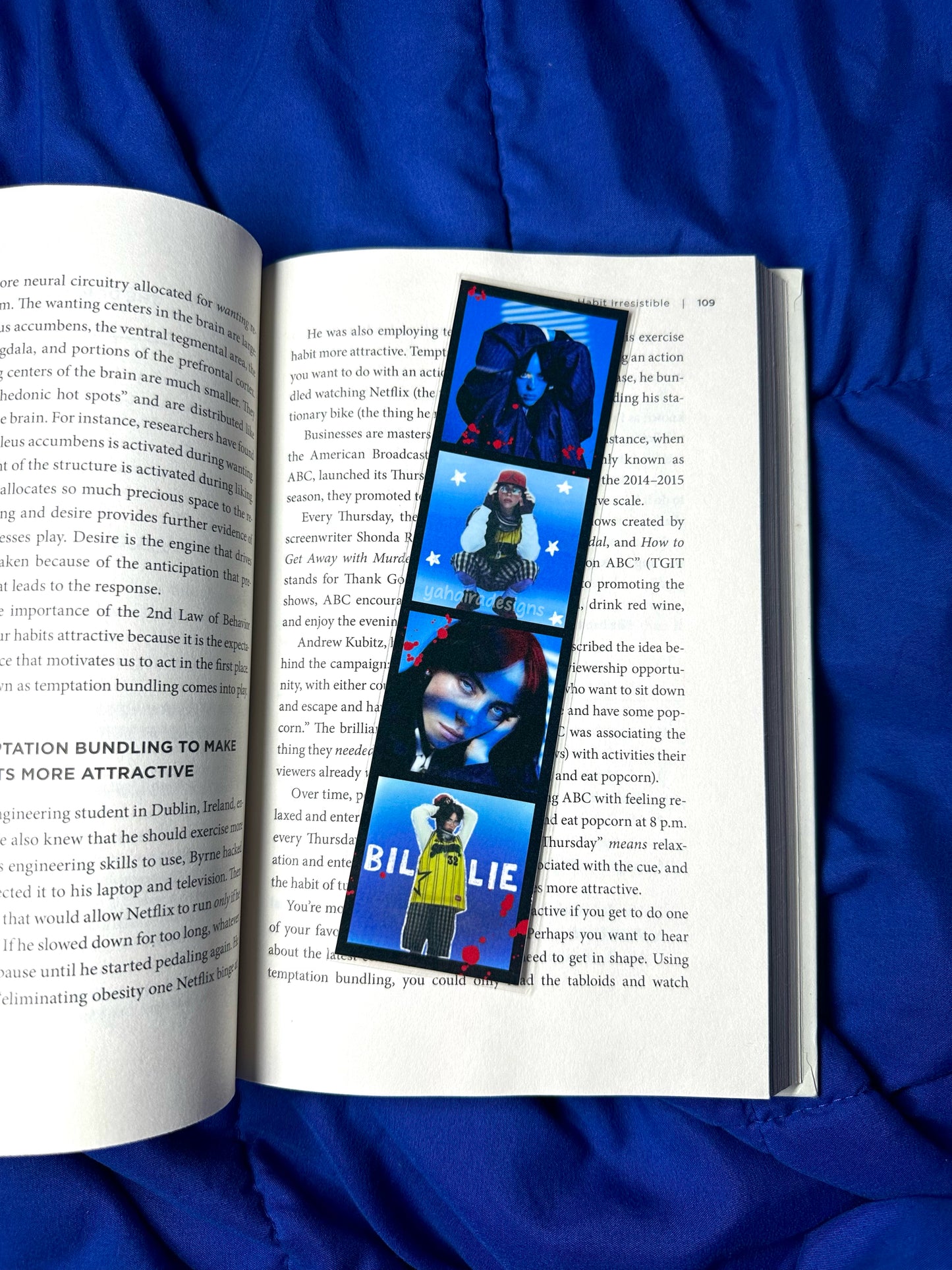 Billie Eilish Bookmark