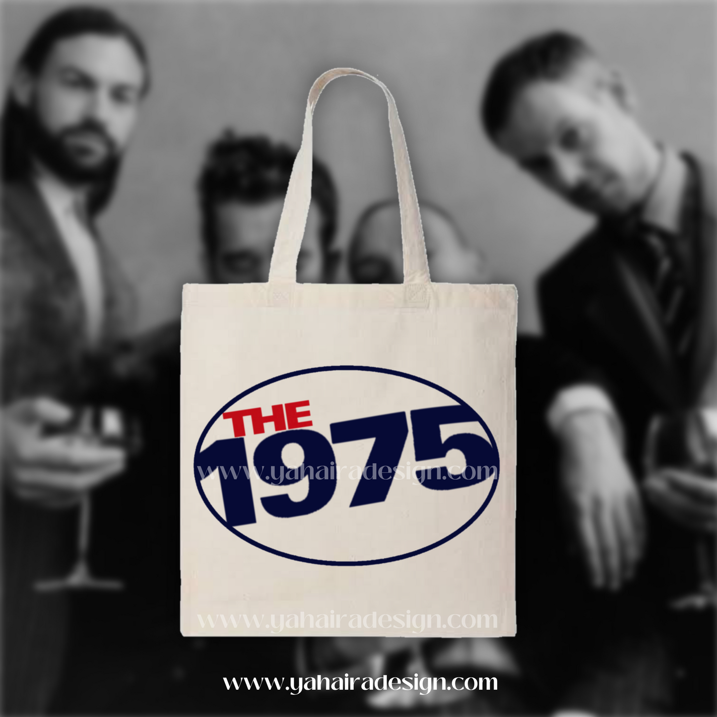 the 1975 retro tote bag