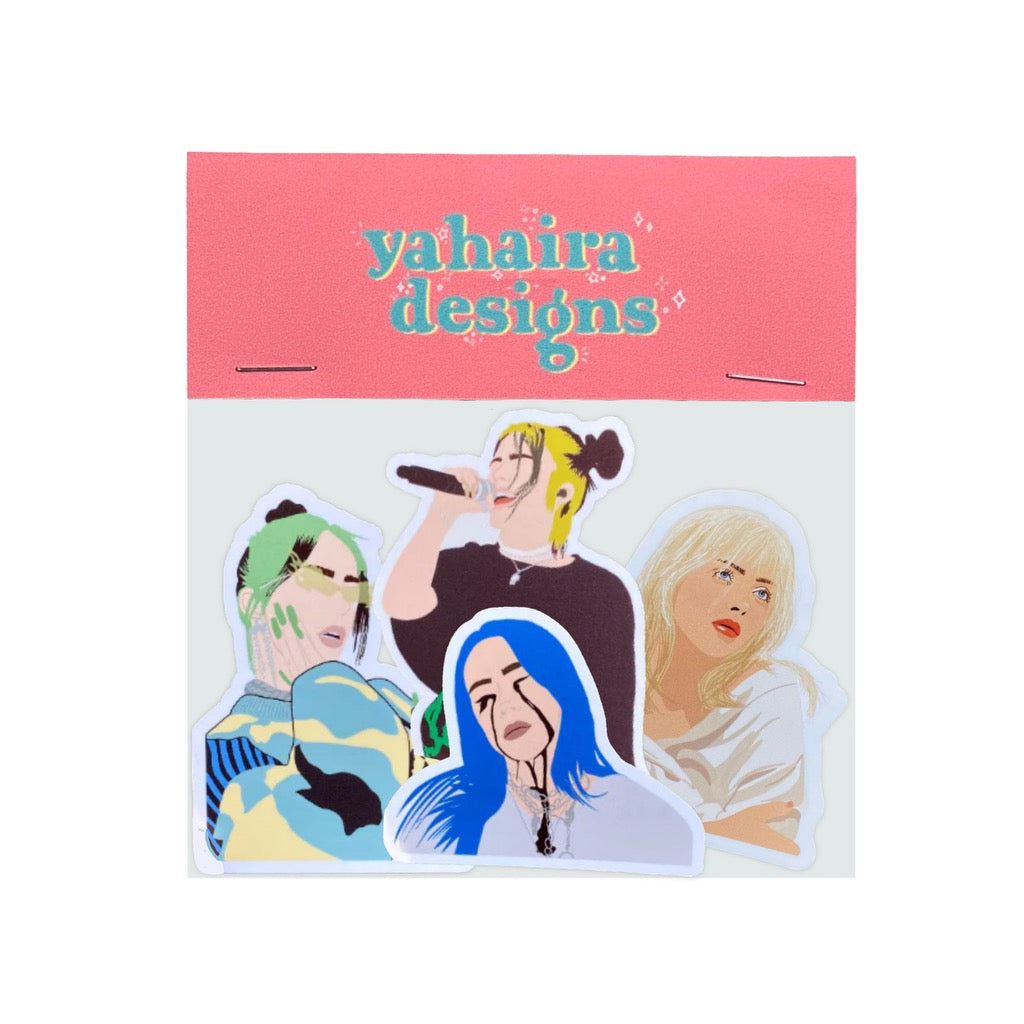 billie eilish sticker set