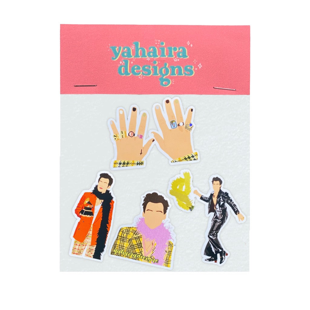 harry styles (grammy's) sticker set