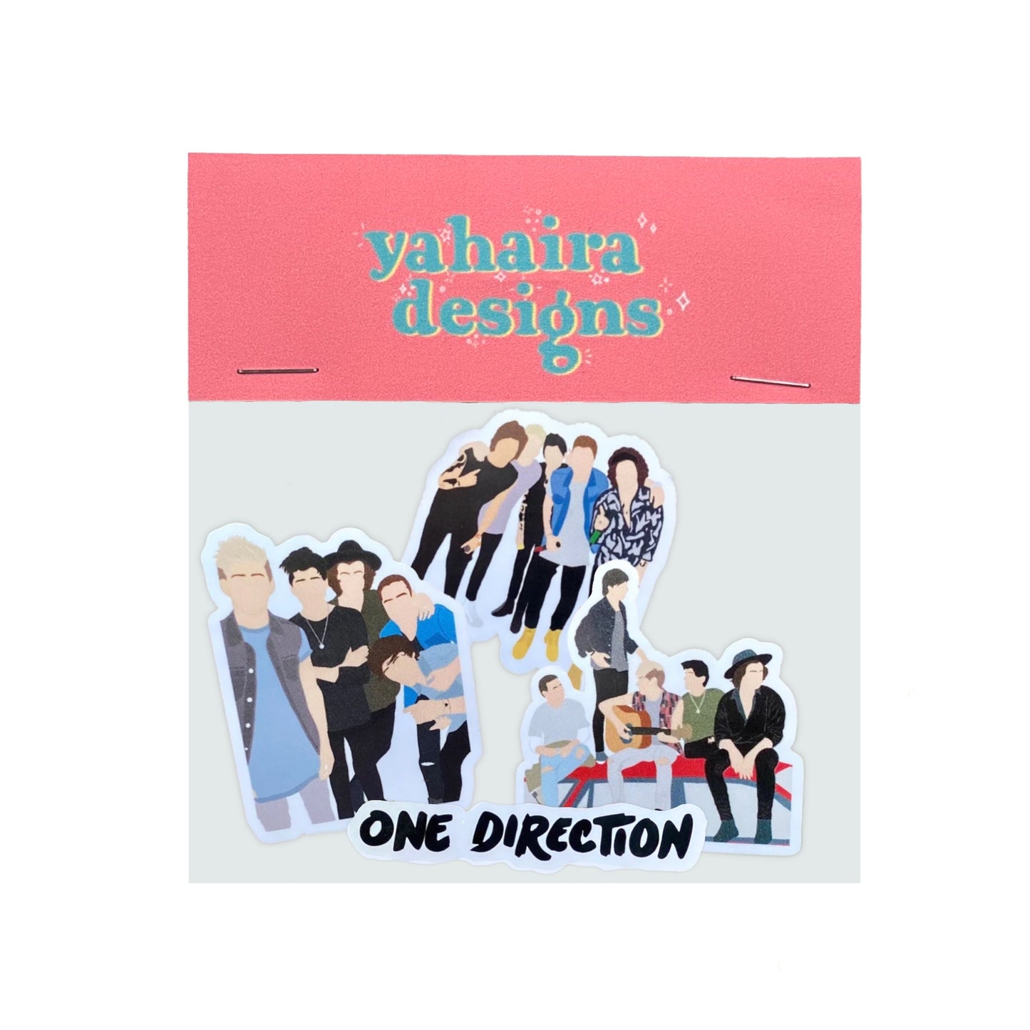 one direction sticker set