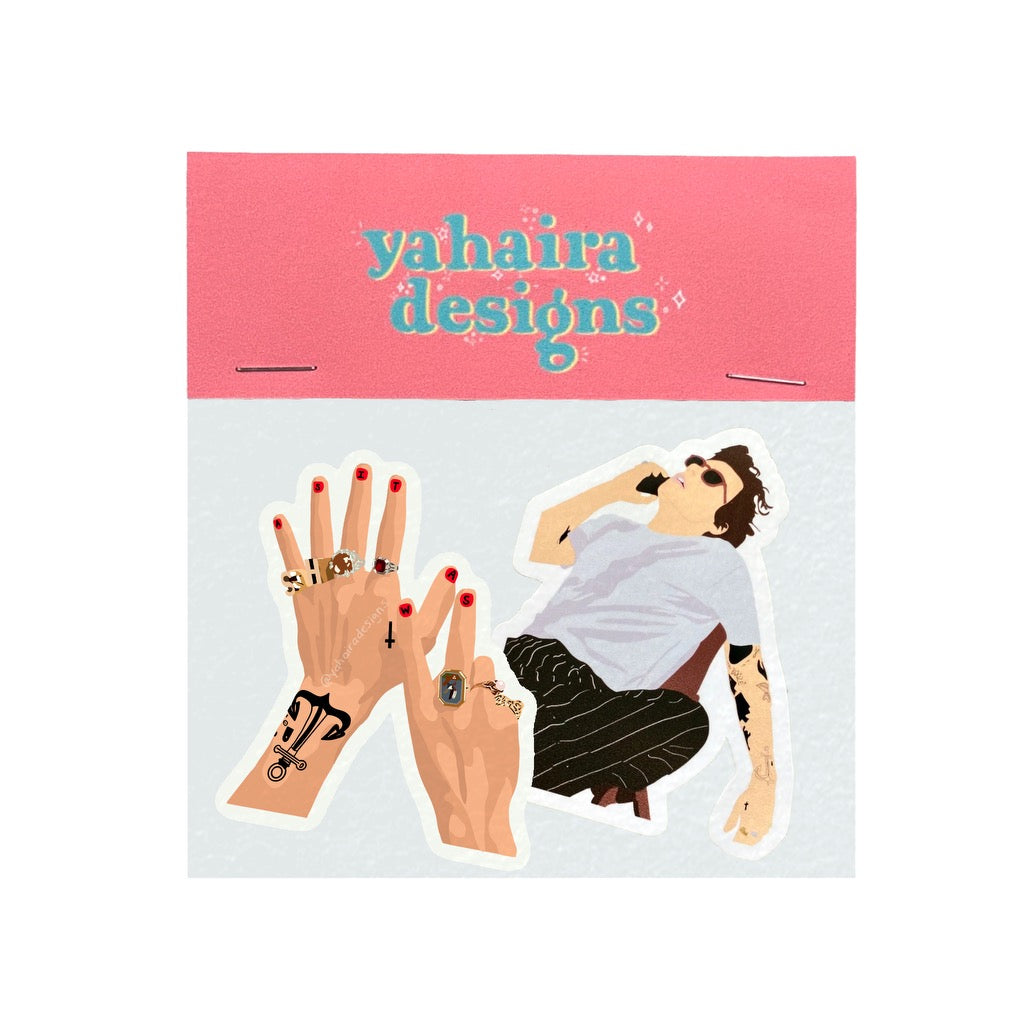 harry styles sticker set