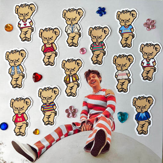 harry styles bear stickers